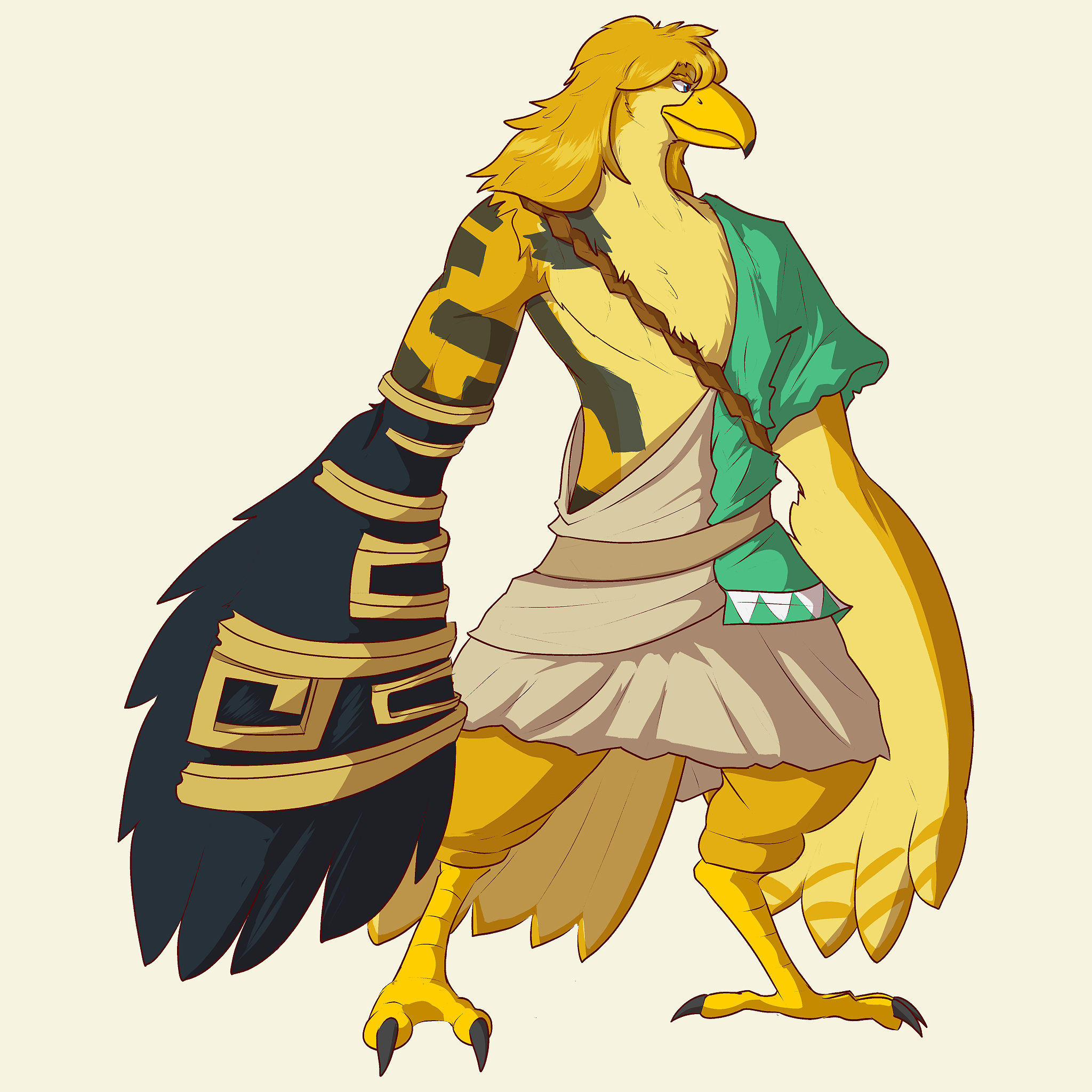 TotK Rito Link by DoctorNuclear on DeviantArt