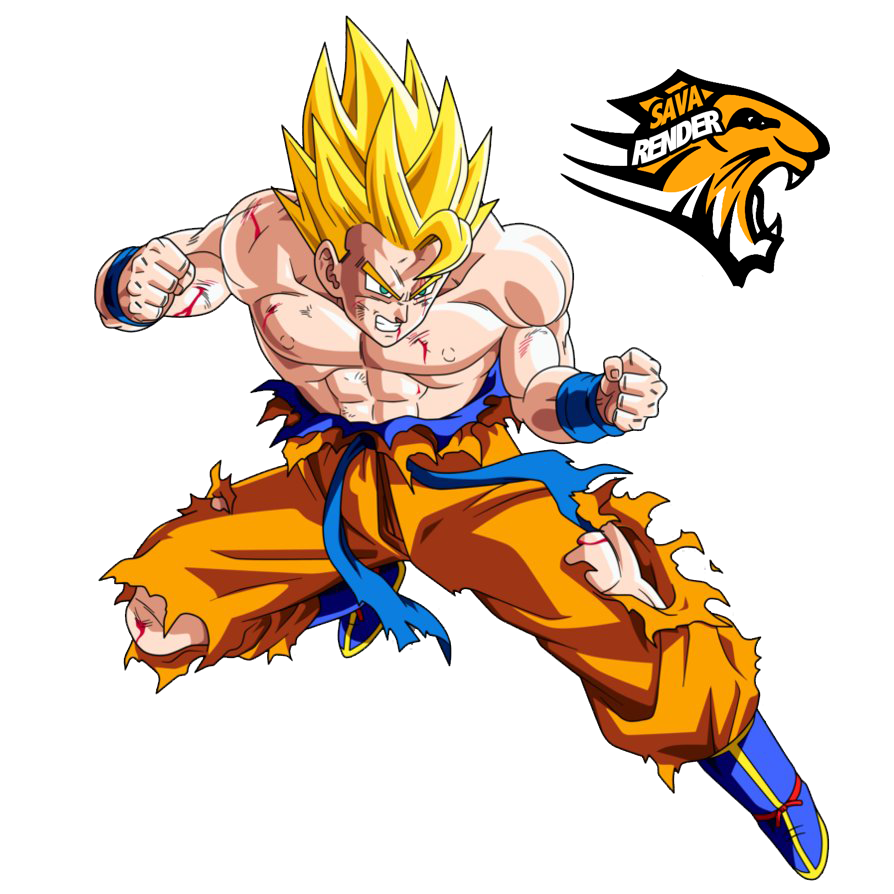 Goku SSJ 1 by SavastanoStyle on DeviantArt