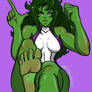 COMMISSION: SHE HULK!!