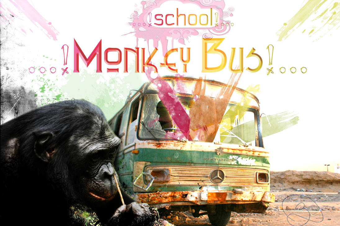 school monkey bus by be-freez on DeviantArt