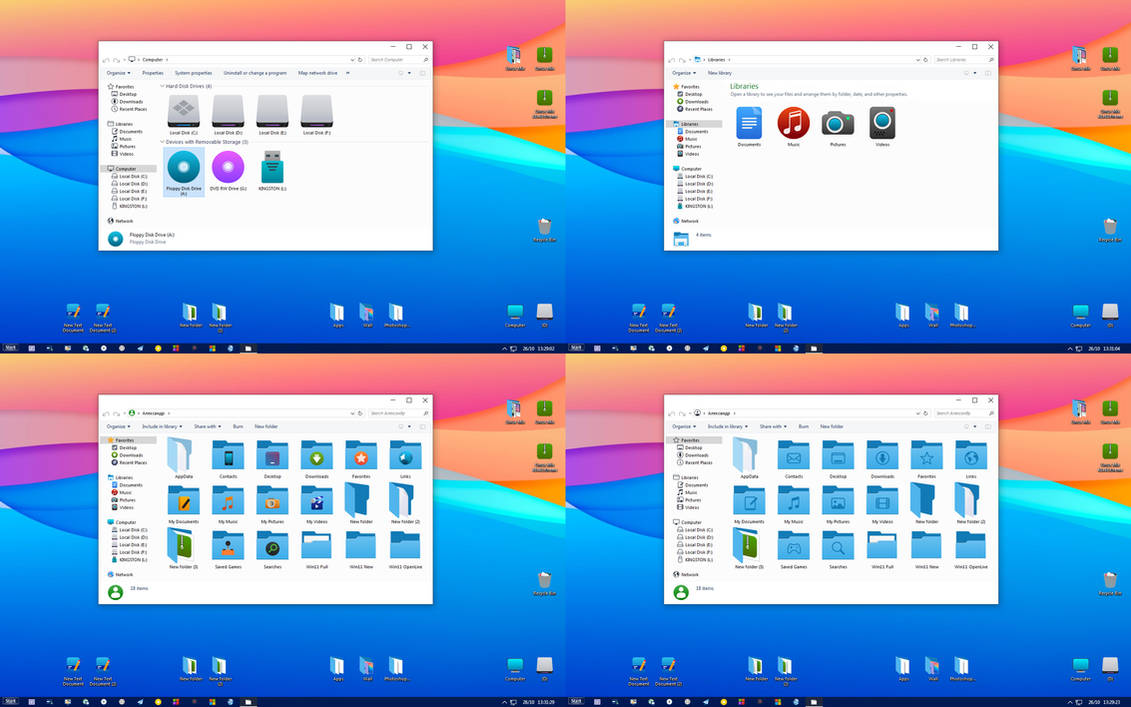 Linux Mix by alexgal23 on DeviantArt