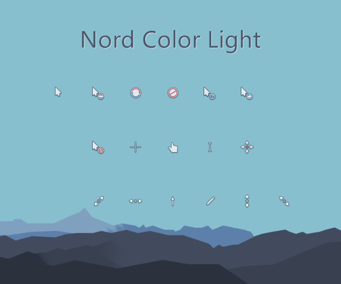 Nmd Cursor Nord Color Light Cursors by alexgal23 on DeviantArt