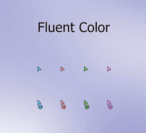 Cursor Fill Color Fluent Color Cursors by alexgal23 on DeviantArt
