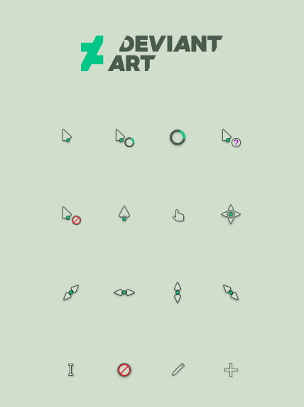 DeviantArt Cursors by alexgal23 on DeviantArt