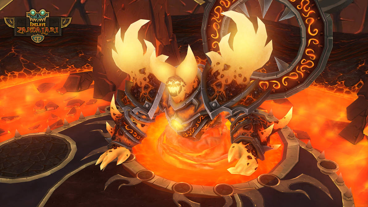 Ragnaros by hipnosworld on DeviantArt