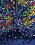 Arbre mystique- Mystic tree by Gabolinator