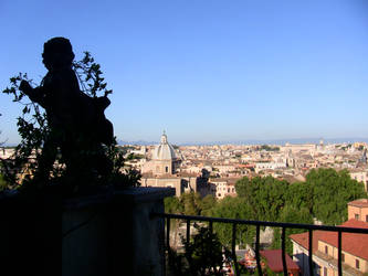 View of Rome from Cupid