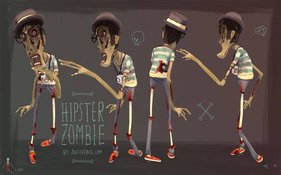 Zombie Hipster