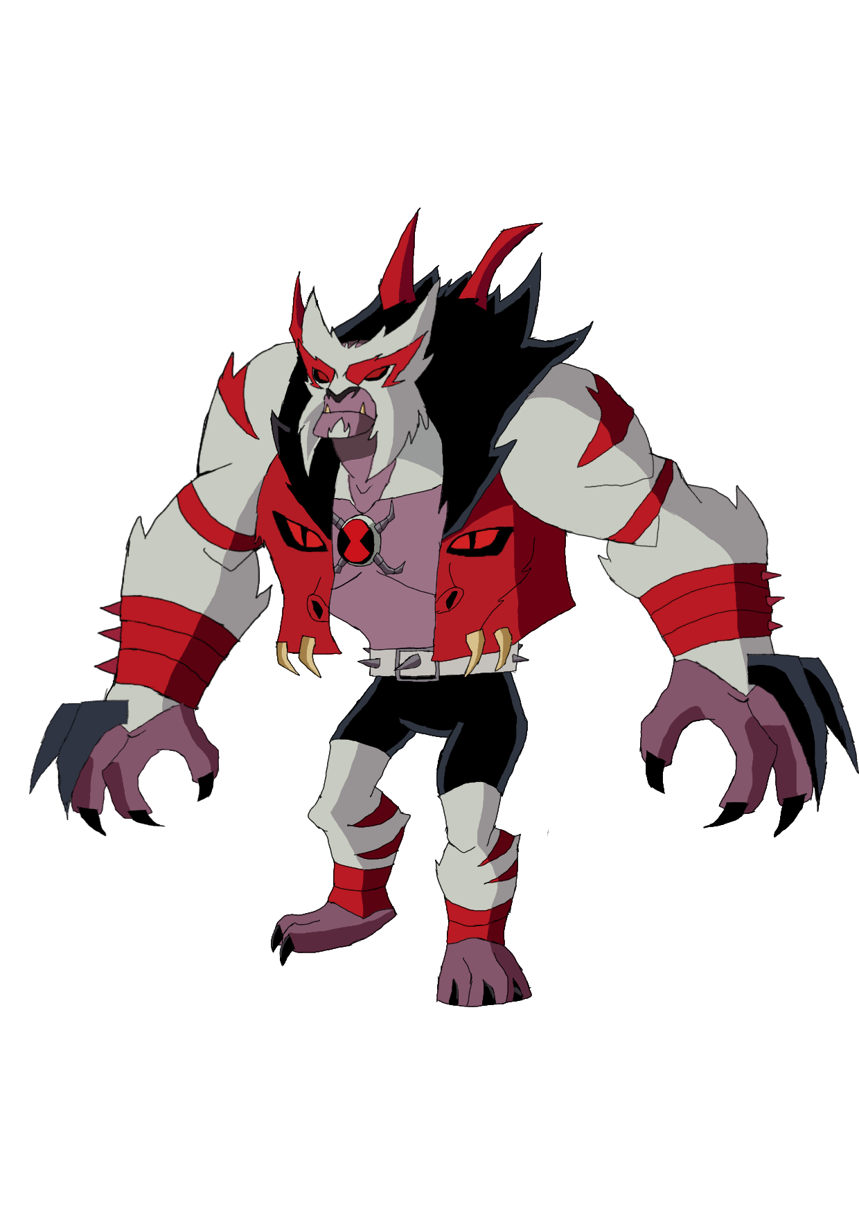 Ben 10 Omniverse Ultimate Rath Albedo