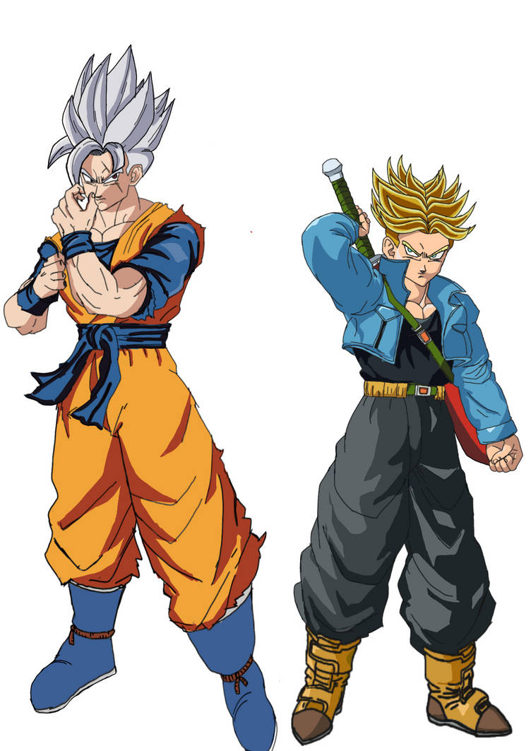 Future Gohan Beast and Future Trunks ssr by Cako2ad on DeviantArt