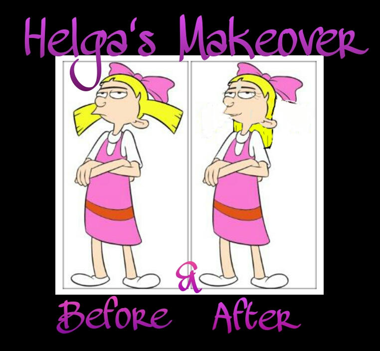 Helga Face Helga's Makeover by Blackroze96 on DeviantArt
