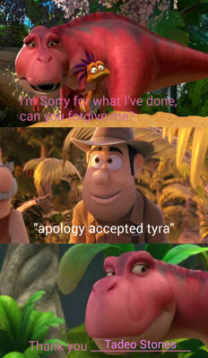 Tadeo Stones accepts tyra's apology