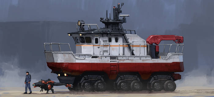 Amphibious Boat