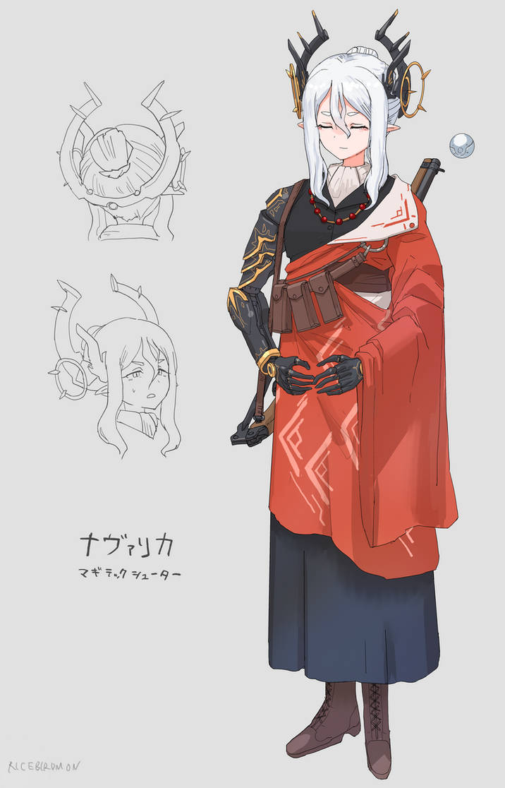 Female Runefolk by Ricebirdmon on DeviantArt
