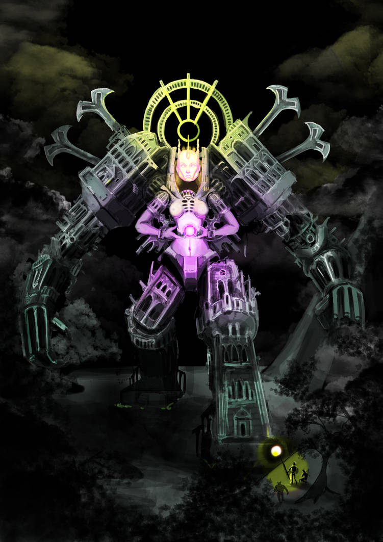 Cathedral. Death Colossus. by DVST8TR on DeviantArt