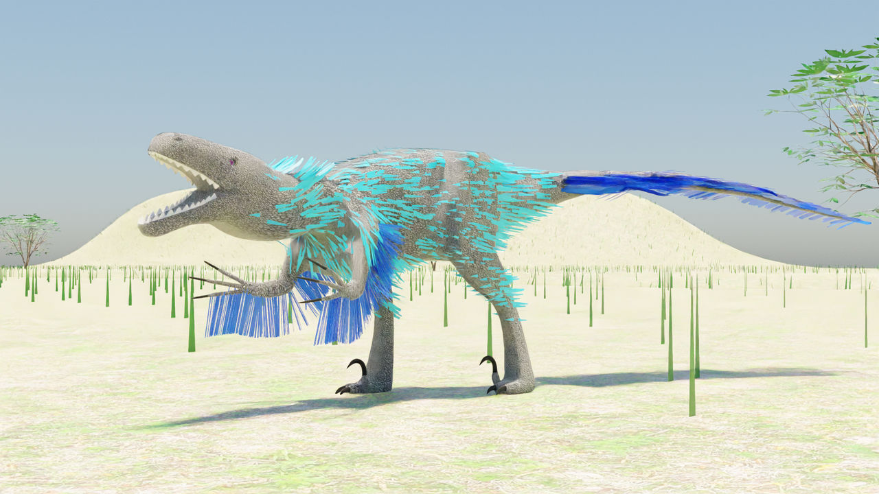 Blue Wing The Achillobator