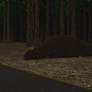 Bored Allosaurus