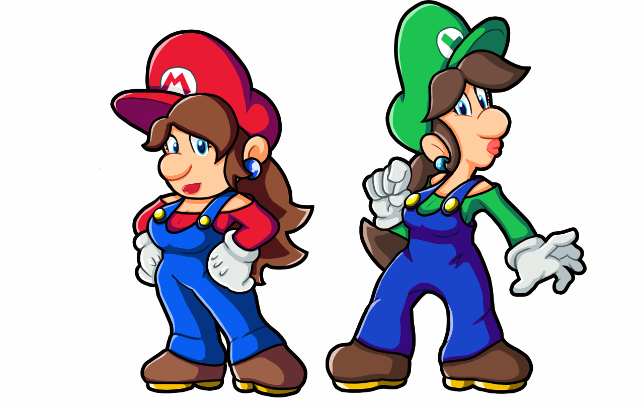 Luigi Rule 63'd by Velvetisis on DeviantArt