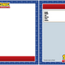 IDW SONIC CHARACTER CARD TEMPLATE