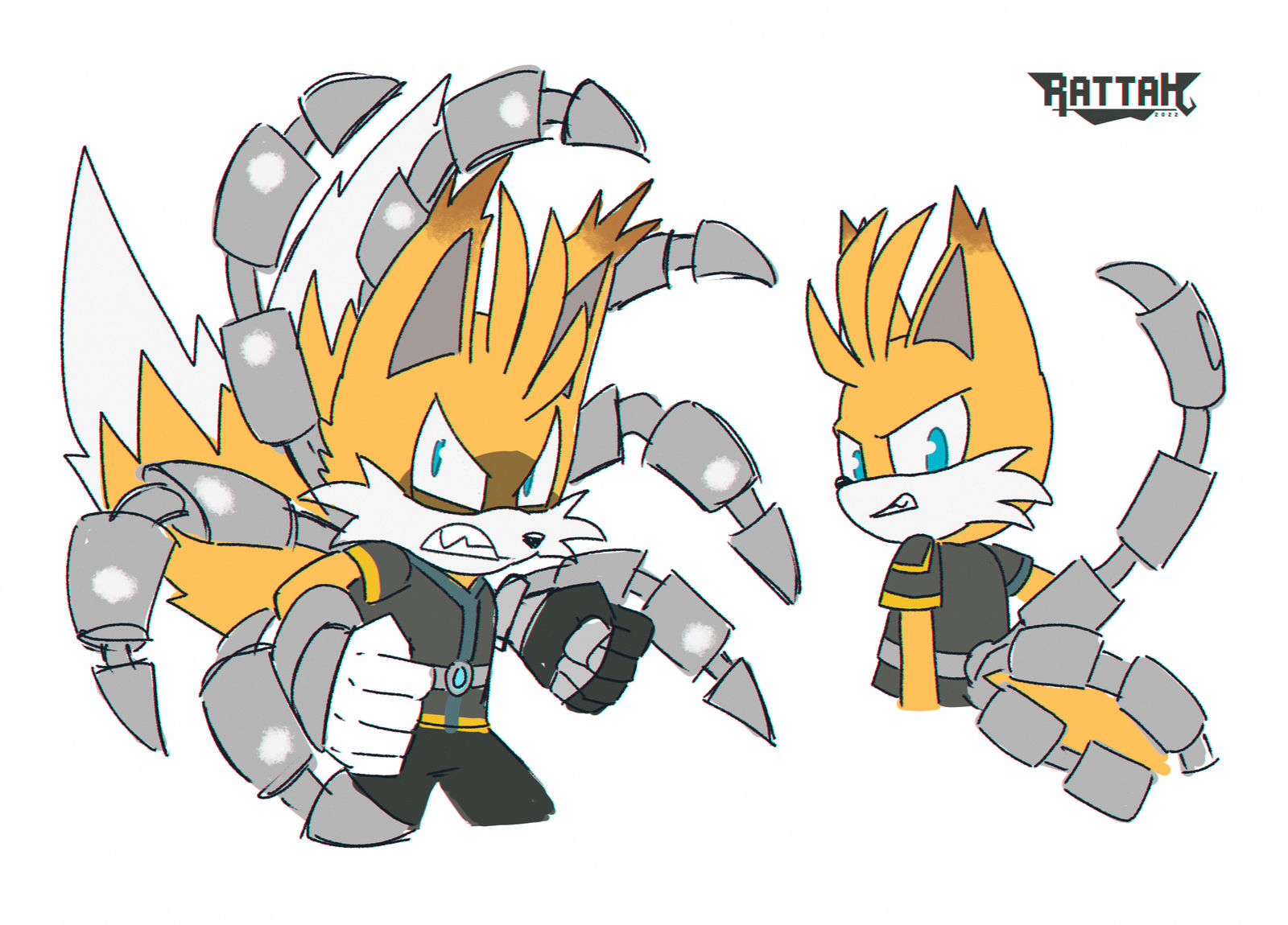 Nine sketches by Rattah on DeviantArt