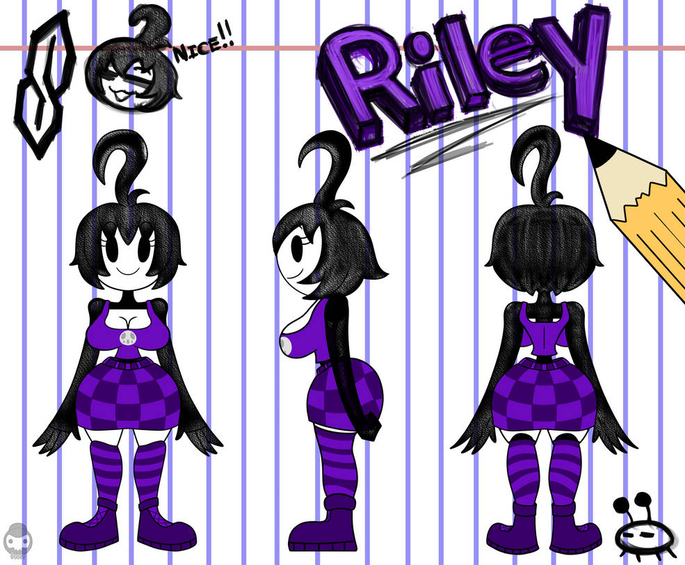 Riley Ref Current by GooeySkeletonMinion on DeviantArt