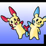 Plusle and Minun