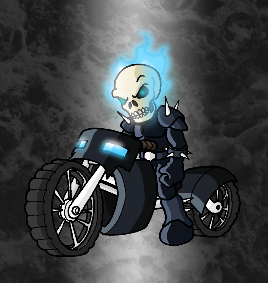 Ghost Rider Mini Mini Marvels - Ghost Rider II by ZappaZee on DeviantArt