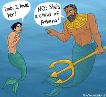 PJatO and The Little Mermaid crossover