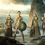 wonder woman and the Amazonians 