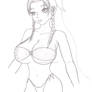 Aeris Bikini - LineArt