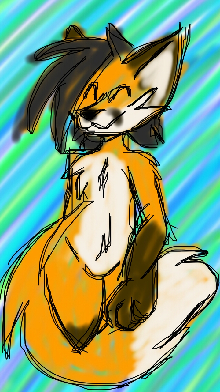 Phone Doodle: Fox