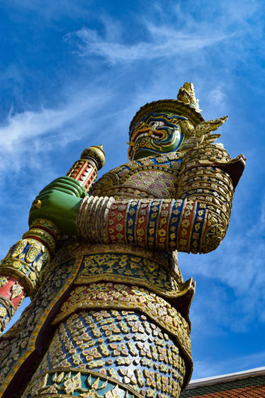 Dvarapala in Grand Palace