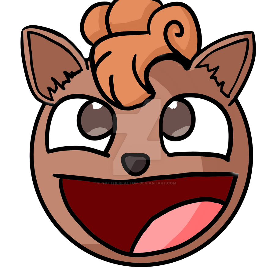 Vulpix Awesome/Epic Face by nottherealtom on DeviantArt