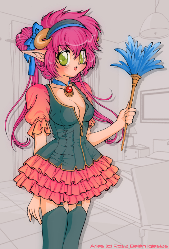 Aries cleaning dress