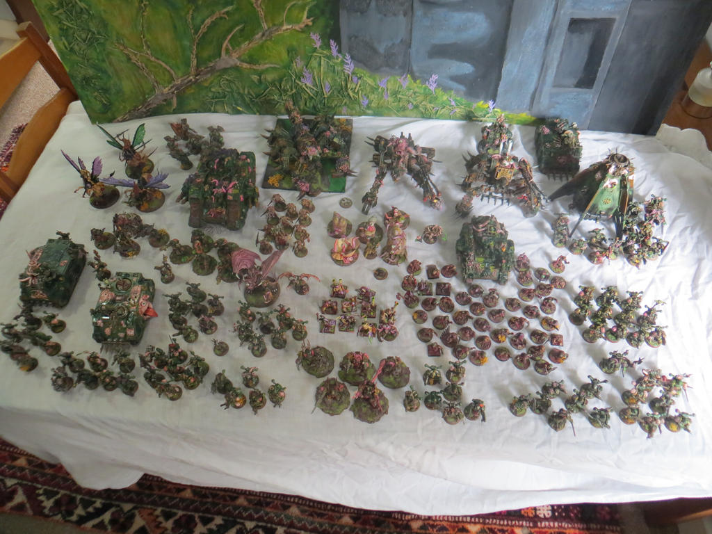 Nurgle army photo...