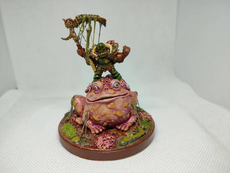 Nurgle Lord on Plague Toad