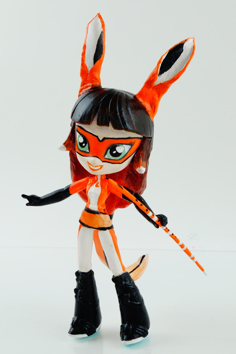 My little Pony Custom Doll of VOLPINA from Miraculous Ladybug 