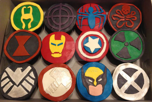 Marvel Cupcakes