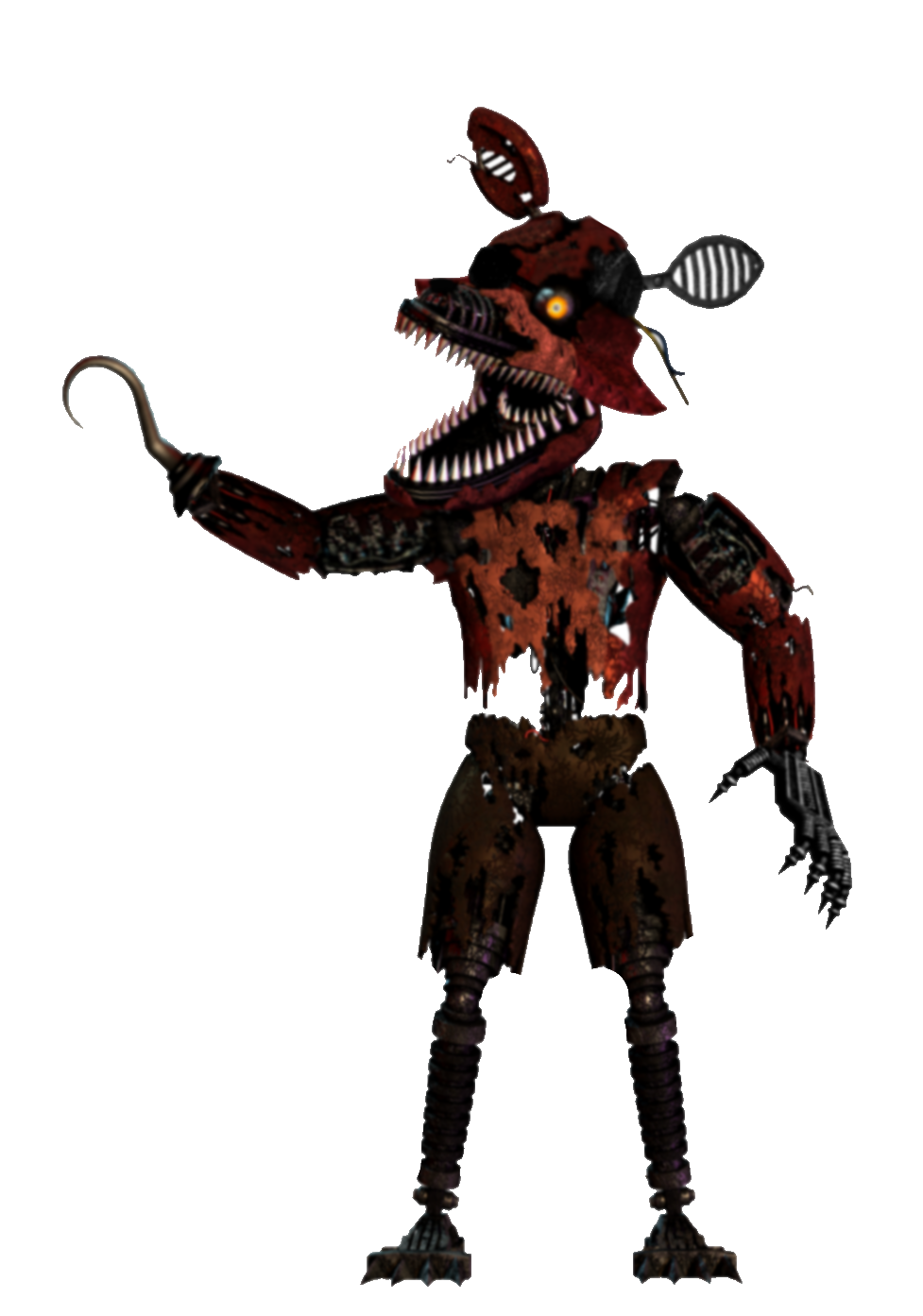 Withered Foxy by EndyArts on DeviantArt