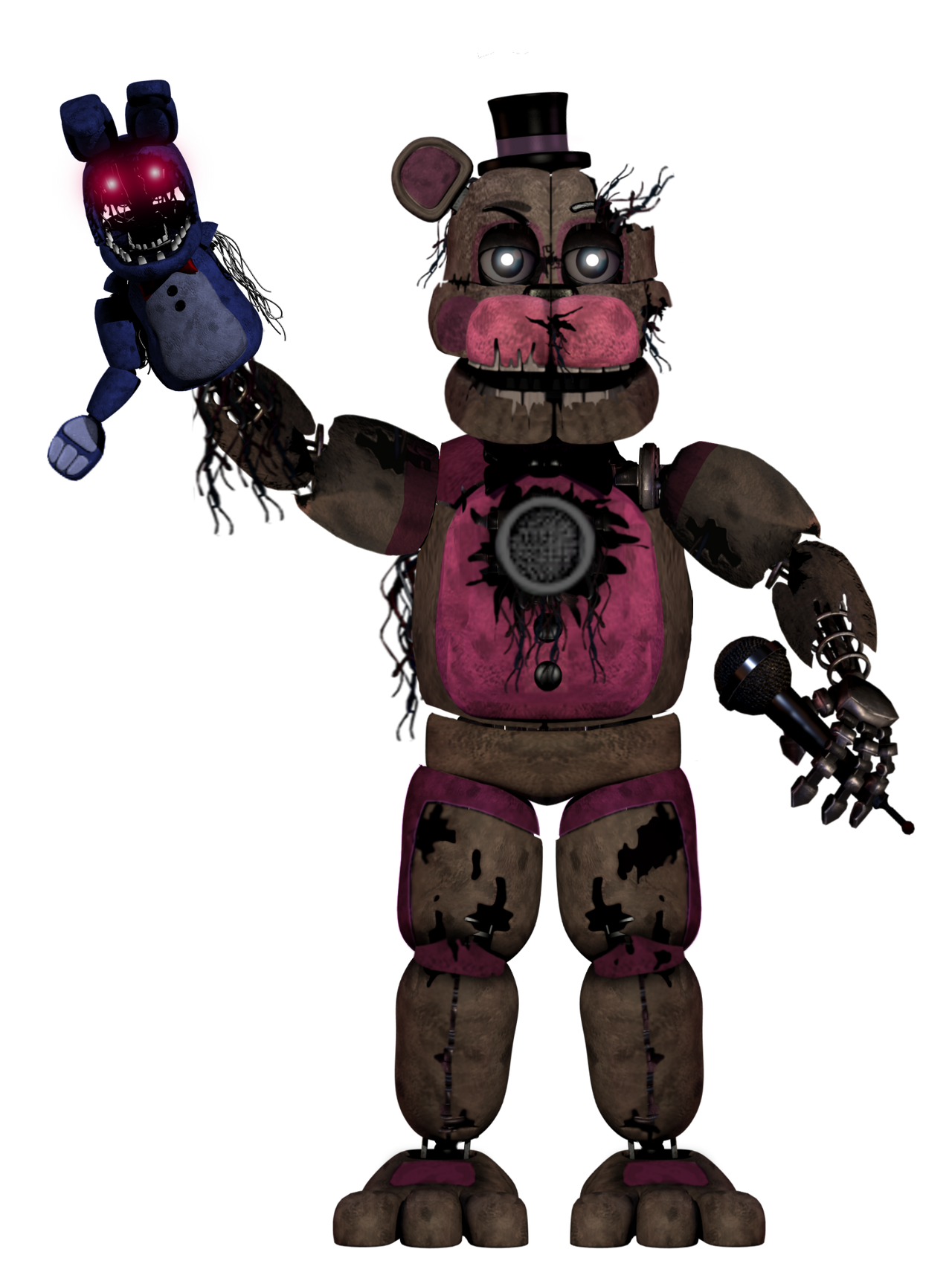 FNaF 2 Edit Withered Funtime Freddy By Leftylol On DeviantArt fnaf-2-edit-withered-funtime-freddy-by-leftylol-on-deviantart