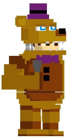 FNaF 4 Human Nightmare Fredbear Minecraft Skin