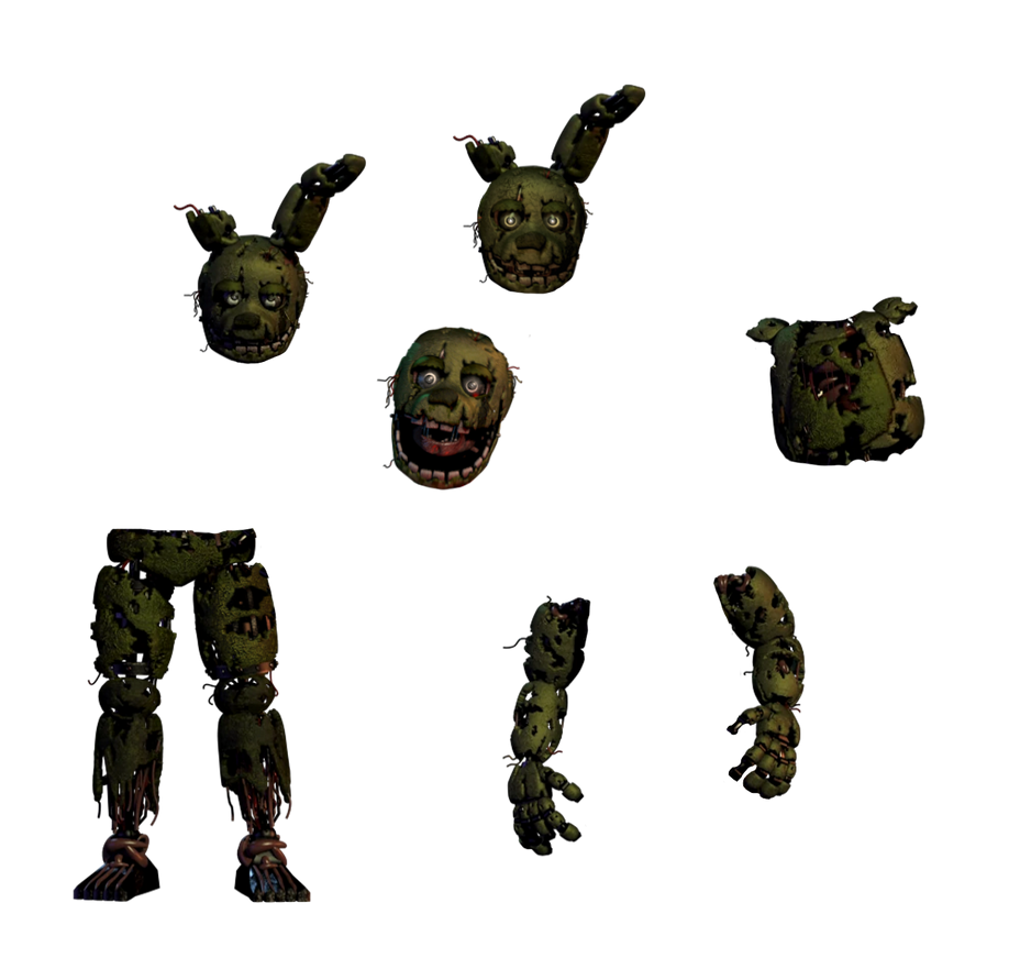 Springtrap Resources by Leftylol on DeviantArt