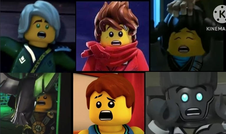 Scared Ninja Ninjago Ninjas Scared Render by Micofan2023 on DeviantArt