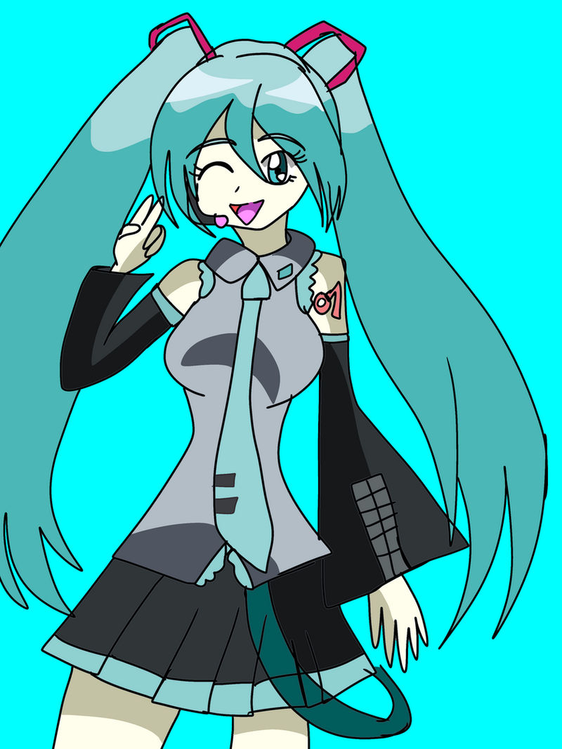 +Commission+ Hatsune Miku by Reglacia on DeviantArt