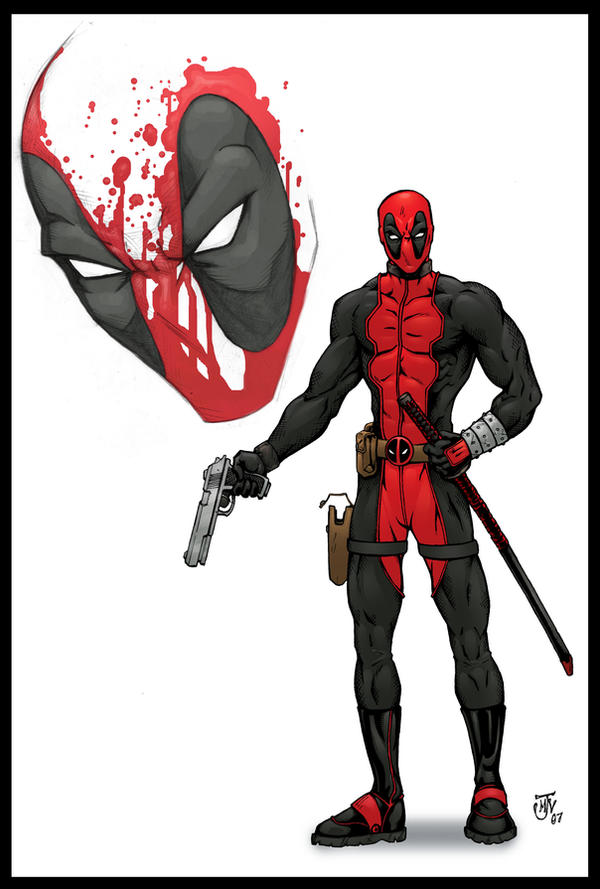 Deadpool Concept Art