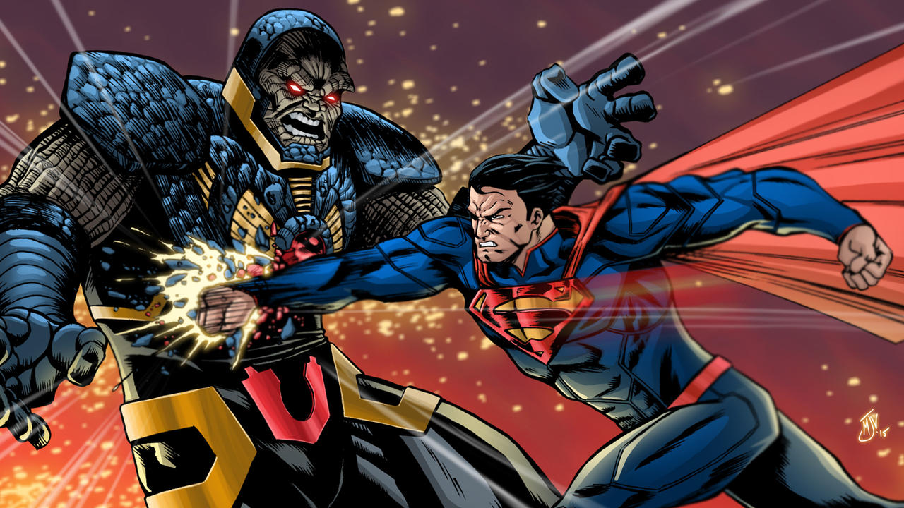Superman Vs Darkseid By Vulture34 On DeviantArt superman-vs-darkseid-by-vulture34-on-deviantart