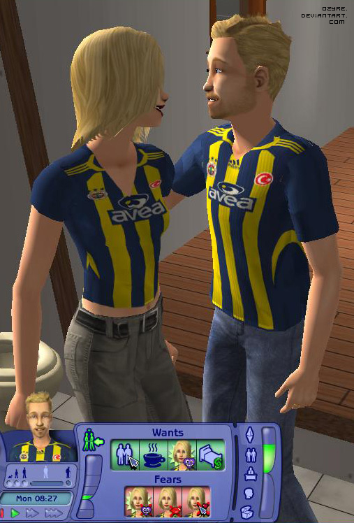 Sims 2 Fenerbahce Jersey