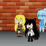 Team (R)WBY's reaction to Ruby vs Maka