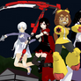(MMD) Team RWBYK: Into The Gameoverse