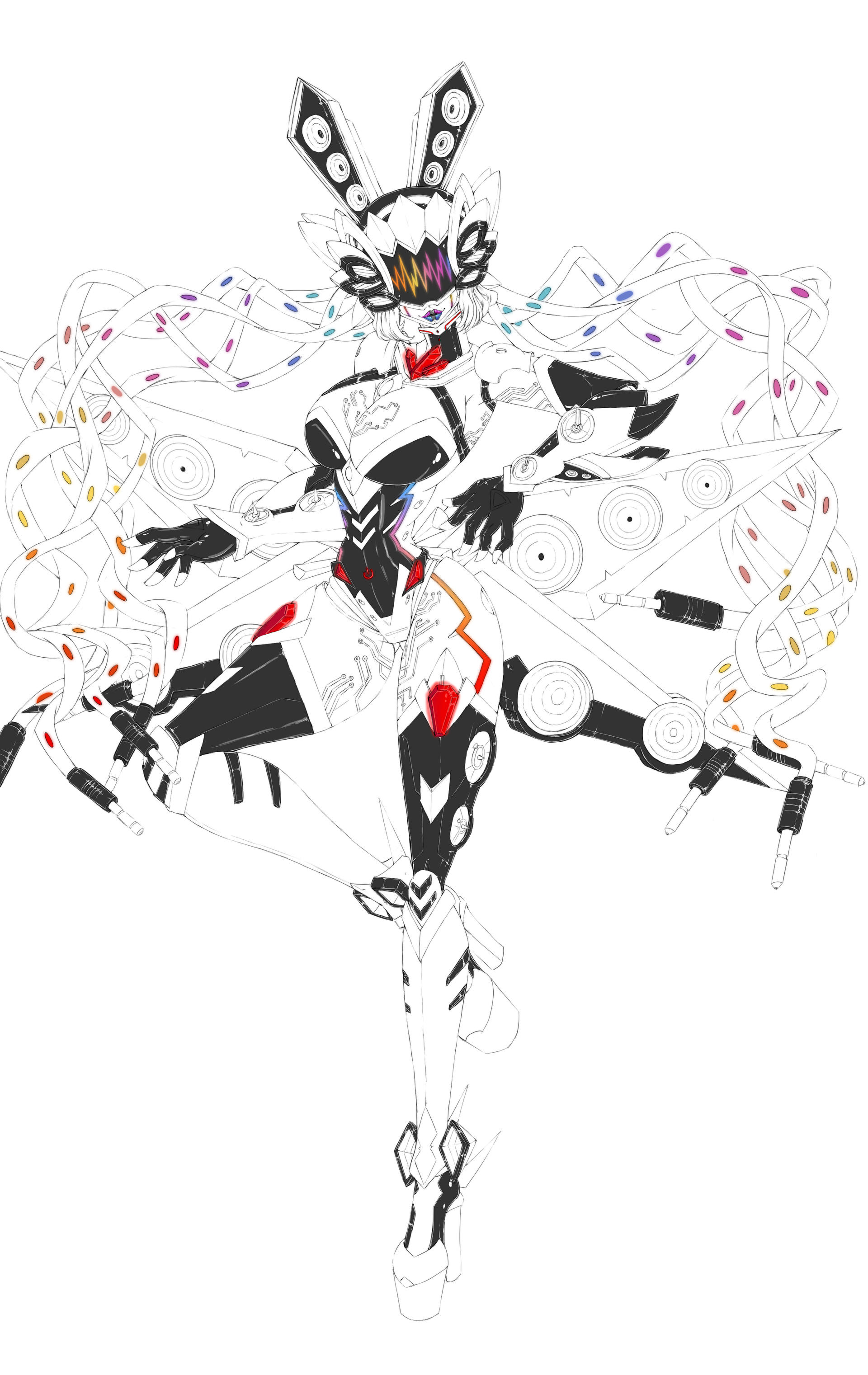 Ravedrone Unit DJ CHR-15u by beigepaladin. by peridece on DeviantArt